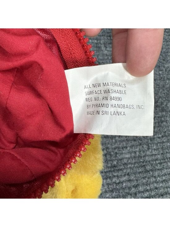 Vintage Disney Lion King Simba Character Plush Backpack 90s Comfort Hug Clean main image 7